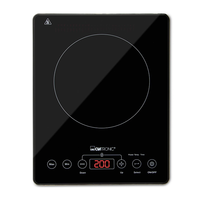 Ηλεκτρική μονή επαγωγική εστία, 2000W - CLATRONIC EKI 3569 - Image 2