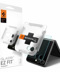 Spigen Glass tR EZ Fit HD 2 τεμάχια, διαφανές - Samsung Galaxy Z Flip 7 (AGL09585)