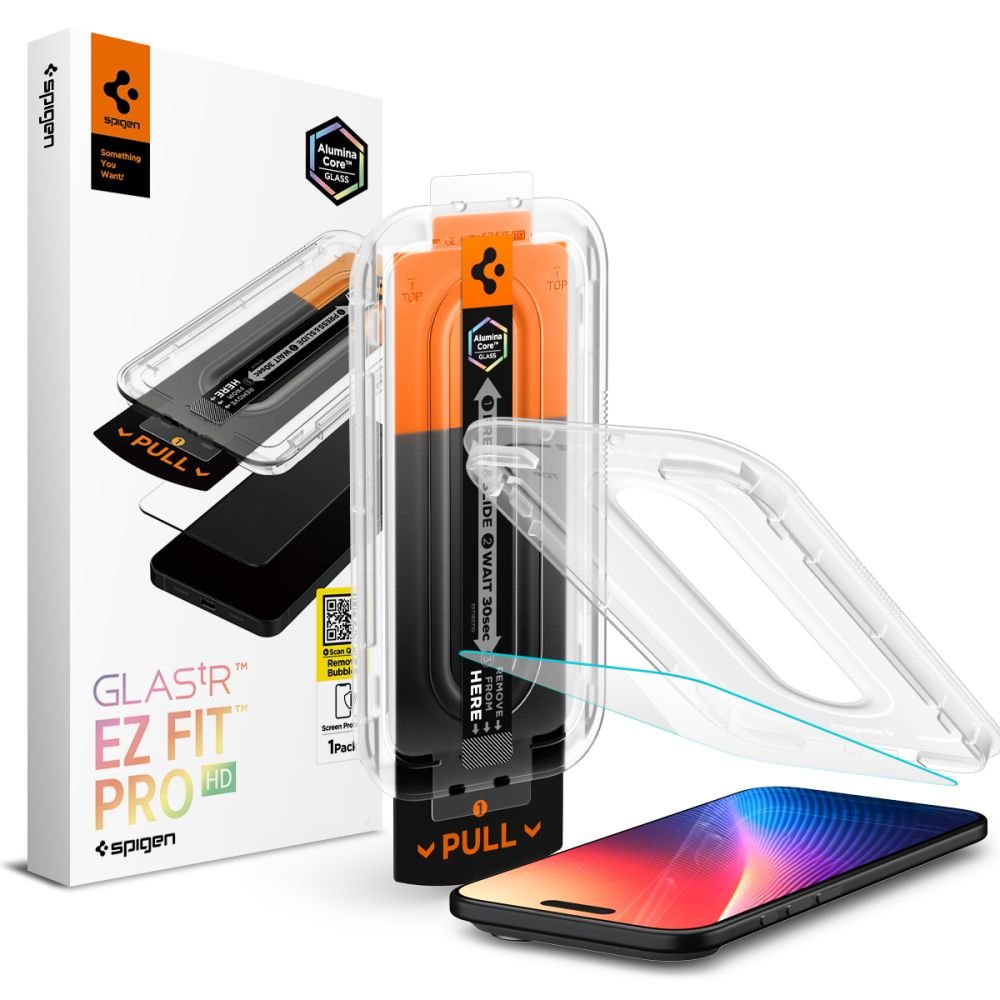 SPIGEN GLAS.TR ”EZ FIT PRO” IPHONE 17 Air διάφανο προστατευτικό γυαλί (AGL09870)