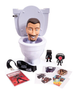 Skibidi Toilet Τουαλέτα με Αξεσουάρ​ Για 6+ Χρονών