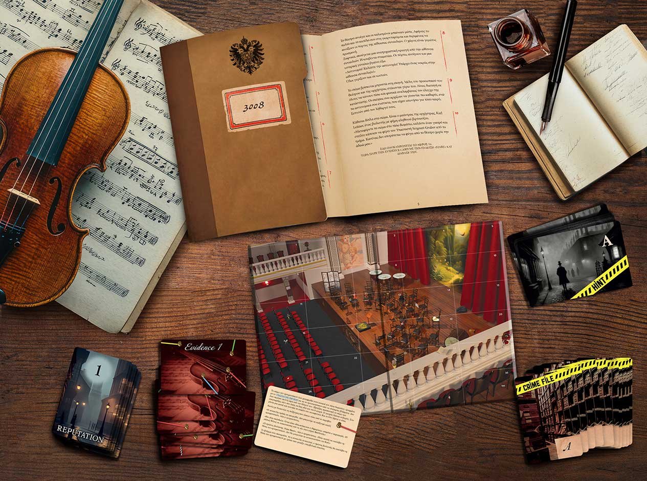 AS Games Επιτραπέζιο Παιχνίδι Crime Scene Vienna 1824 Για Ηλικίες 18+ Χρονών Και 1+ Παίκτες - Image 5