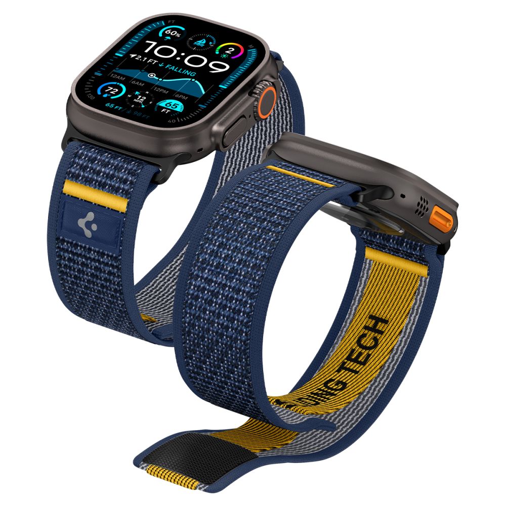 Λουράκι SPIGEN ATHLEX AIR για Apple Watch 6 / 7 / 8 / 9 / 10 / SE / ULTRA 1 / 2 (44 / 45 / 46 / 49 mm), Active Navy (AMP09036)