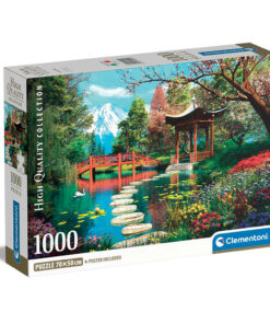Clementoni Παζλ High Quality Collection Κάστρο Χιμέτζι Την Άνοιξη 1000 τμχ - Compact Box
