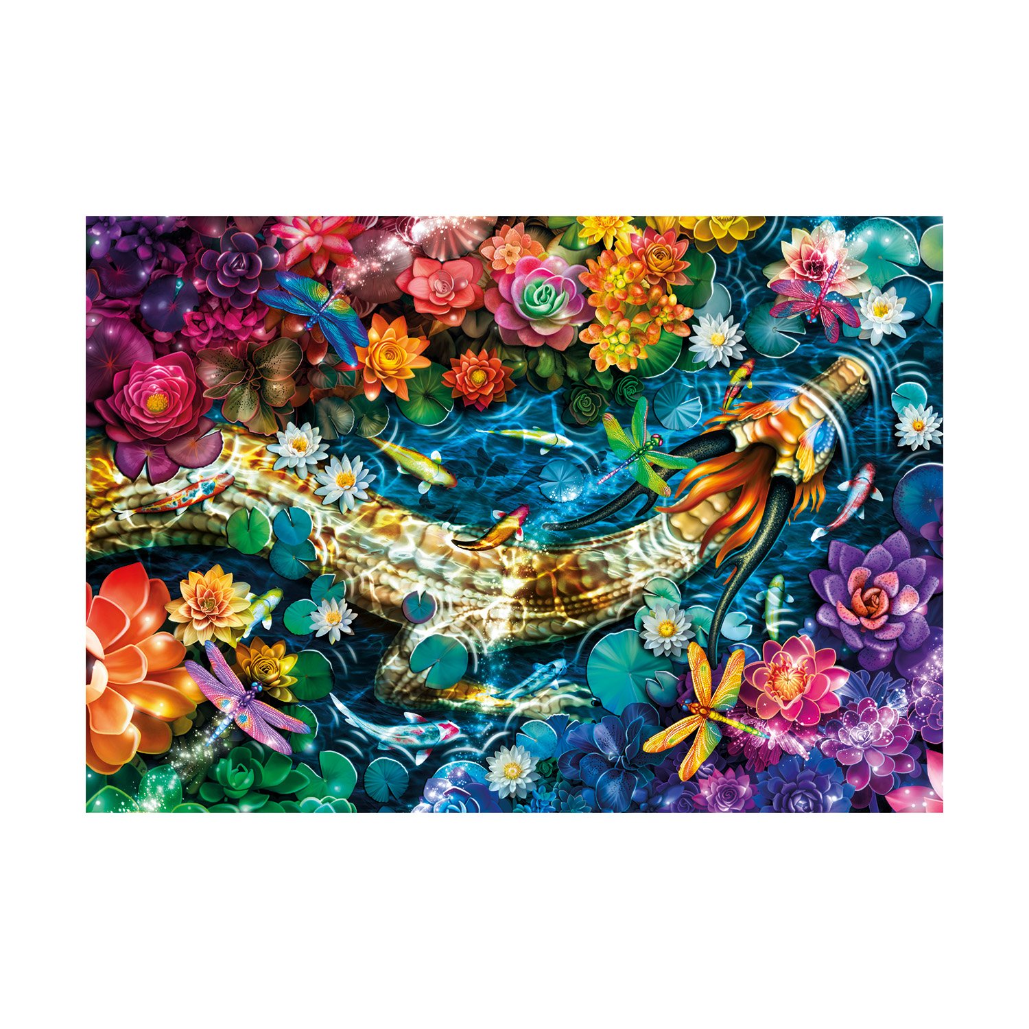 Clementoni Παζλ High Quality Collection Ο Ποταμός Κόι 1000 τμχ - Compact Box - Image 2