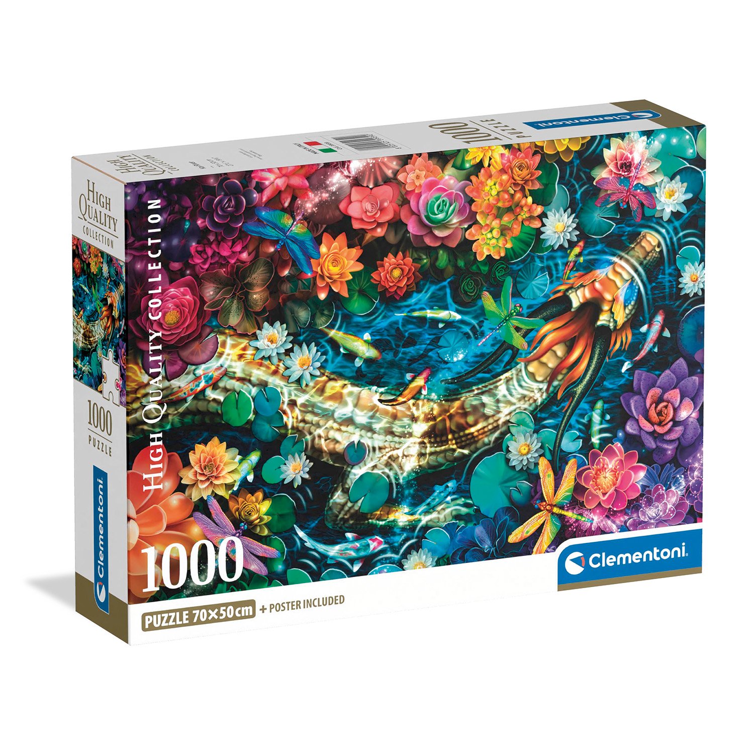 Clementoni Παζλ High Quality Collection Ο Ποταμός Κόι 1000 τμχ - Compact Box
