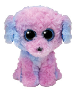TY Beanie Boos Χνουδωτό Σκυλάκι Πούντελ Ροζ 15εκ