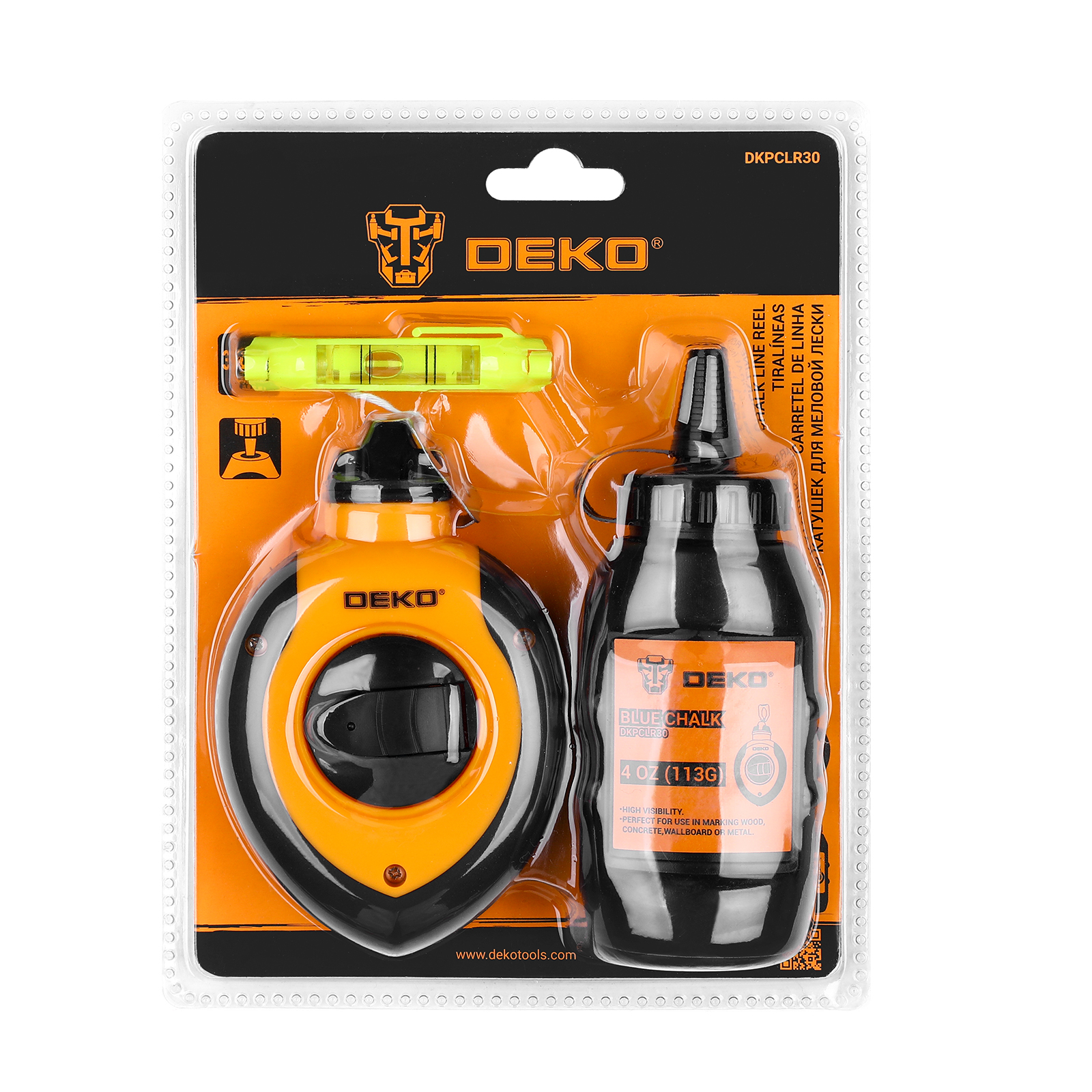 Σετ Νήμα Αλφάδι Ώχρας 30m Deko DKPCLR30