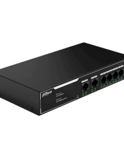 6-Port Unmanaged Ethernet Switch 10/100, με 4 θύρες PoE - DAHUA SF1006LP