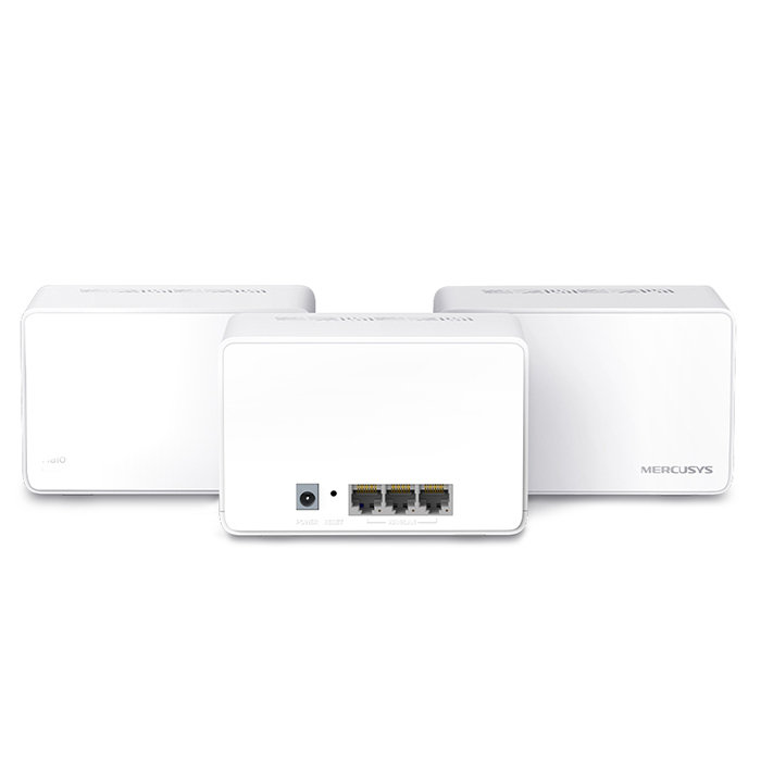 AX3000 Whole Home Mesh WiFi 6 System (3-pack) - MERCUSYS HALO H80X (3-PACK) - Image 2