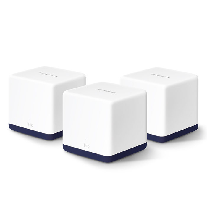 AC1900 Whole Home Mesh Wi-Fi System (3-pack) - MERCUSYS HALO H50G (3-PACK)