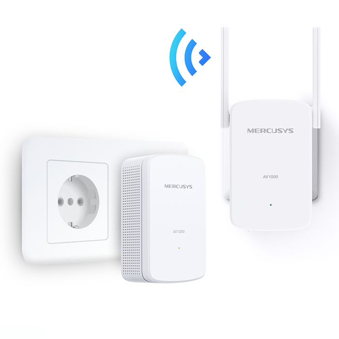 AV1000 Gigabit Powerline WiFi Kit - MERCUSYS MP510 - Image 3