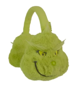 Lazerbuilt Grinch Plush Bluetooth Headphones – Ασύρματα Παιδικά Ακουστικά με Μικρόφωνο – Ζεστός ήχος, χριστουγεννιάτικο πνεύμα!