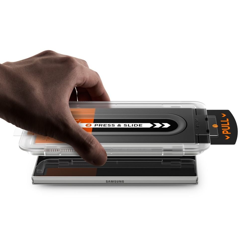 Spigen Glass tR EZ Fit Pro HD 2 τεμ., διαφανές - Samsung Galaxy Z Fold 7 (AGL09579) - Image 5