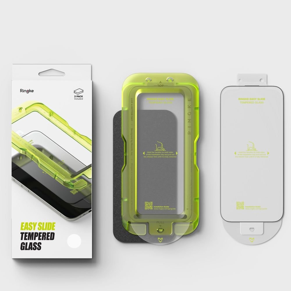 RINGKE EASY SLIDE 2-PACK IPHONE AIR ΜΑΥΡΟ (8800328812314)