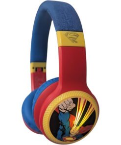 Lazerbuilt Superman Logo Light-Up Bluetooth Headphones – Ασύρματα Παιδικά Ακουστικά με Μικρόφωνο