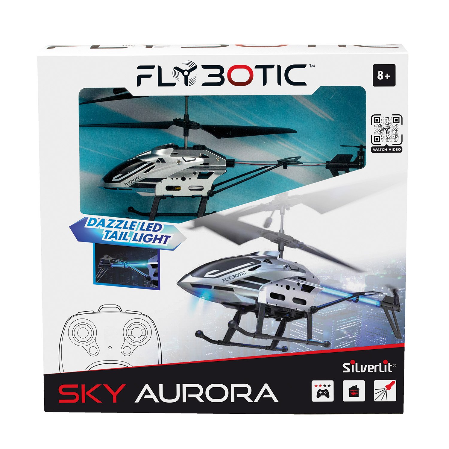 Silverlit Flybotic Sky Aurora Τηλεκατευθυνόμενο Ελικόπτερο Για 8+ Χρονών - Image 2
