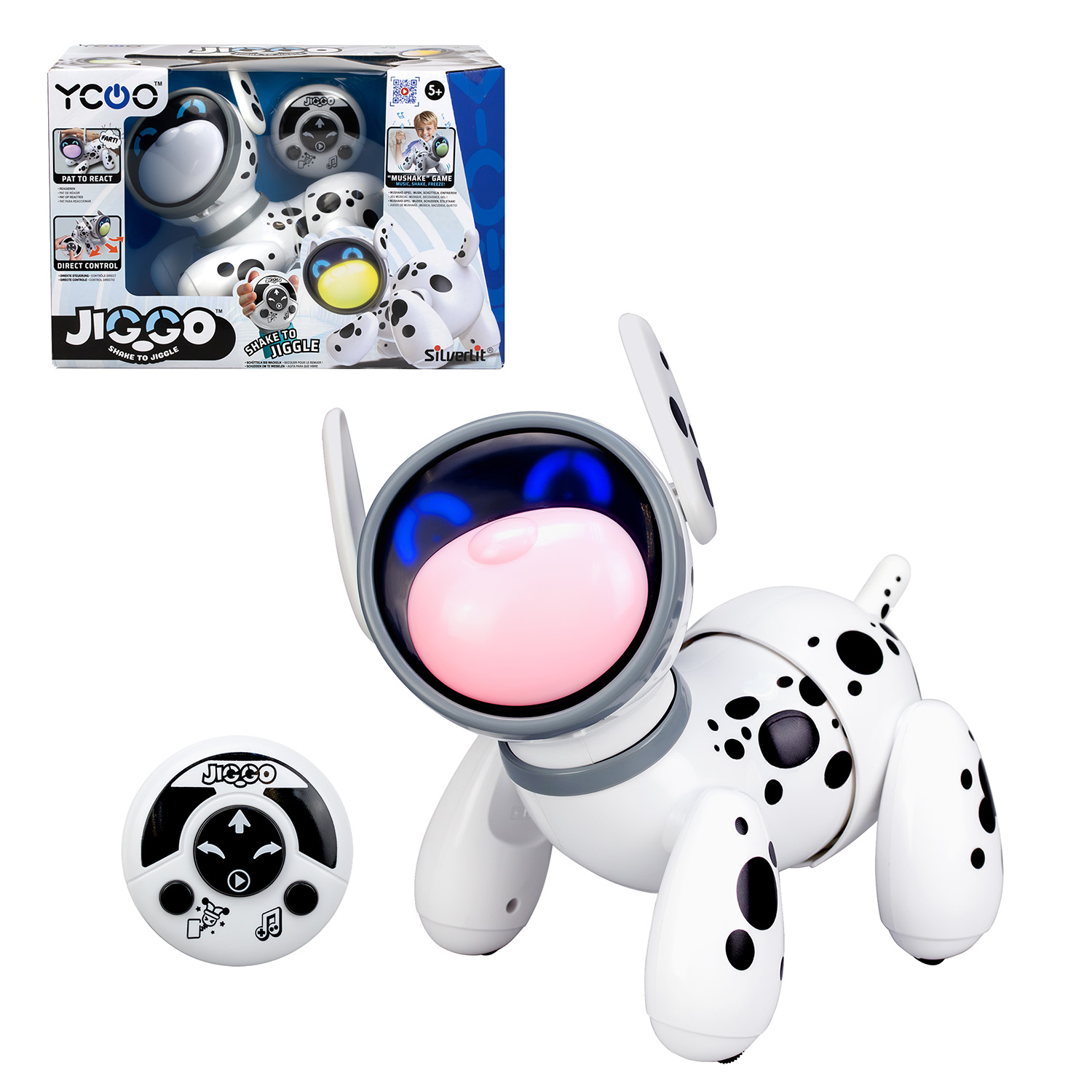 Silverlit Ycoo Jiggo Ηλεκτρονικό Ρομπότ Σκυλάκι Για 5+ Χρονών - Image 2