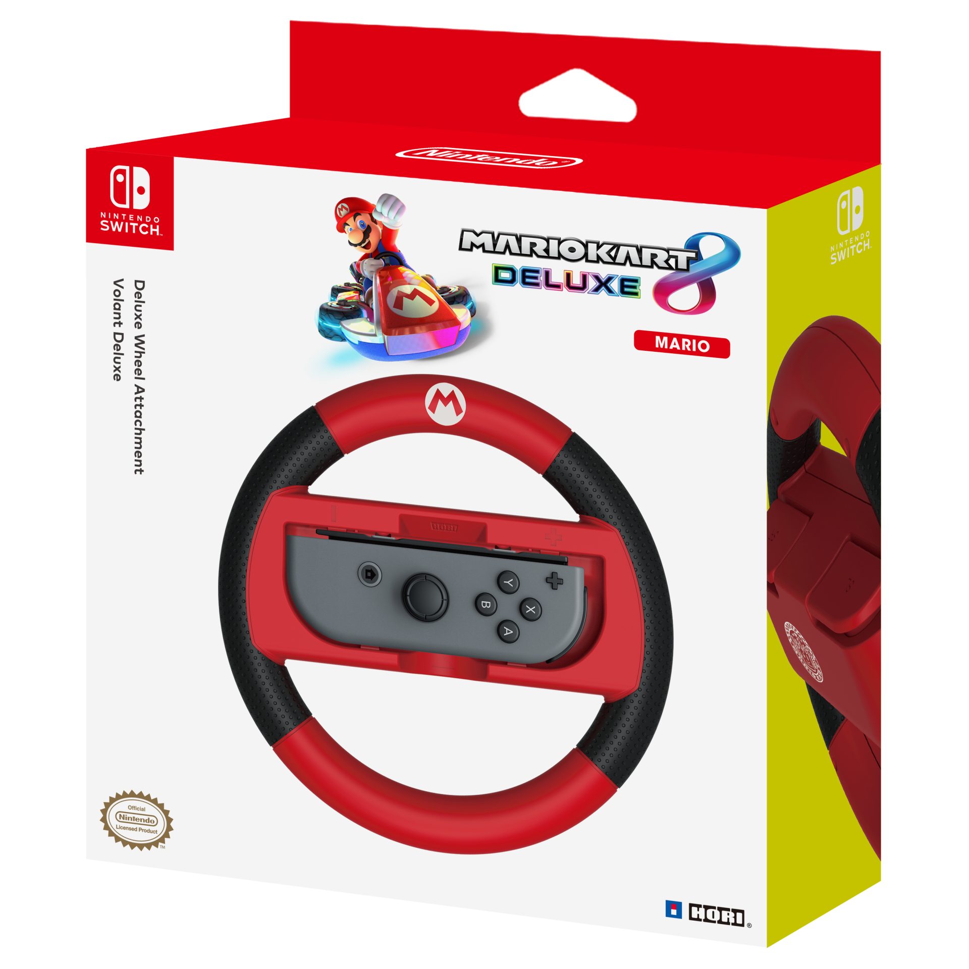 HORI (NSW-054U) DELUXE WHEEL ATTACHMENT (MARIO) - FOR NINTENDO SWITCH - Image 4