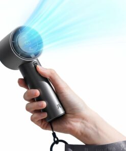 JISULIFE PORTABLE HANDHELD FAN PRO1 S (5000MAH)  DARK GREY
