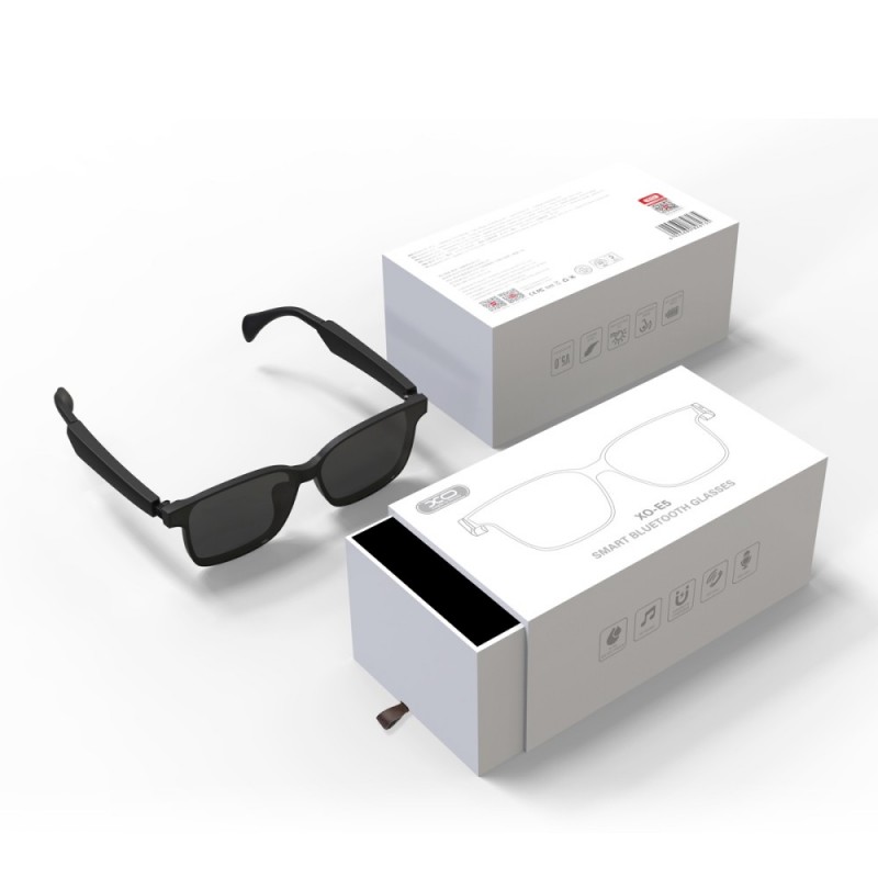 XO E5 Bluetooth Music Sunglasses Γυαλιά σε Μαύρο Χρώμα - Image 2