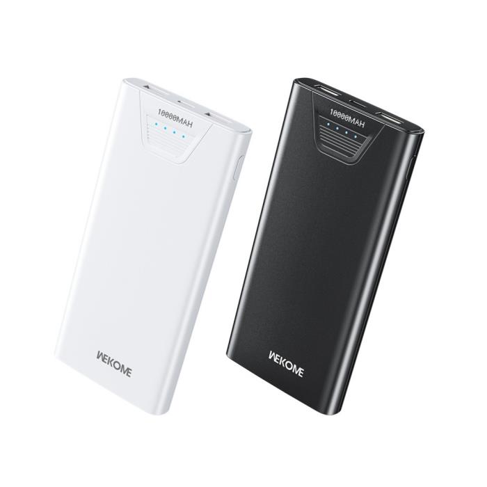 Power Bank 10000mAh 12W WK WP-101 2 Θέσεων BLACK - Image 2