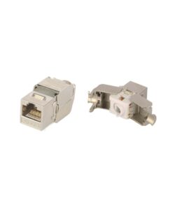 Βύσμα Keystone RJ45 CAT6A Power On KJ-C6A-F001 FTP Toolless