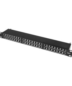 Patch Panel CAT6 48 Θέσεων 1U Power On PP-C6-F48 FTP