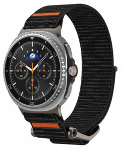 SPIGEN DURAPRO FLEX SAMSUNG GALAXY WATCH 8 / CLASSIC (40 / 44 / 46 MM) BLACK AMP10116