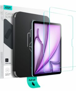 ESR ULTRAFIT Σετ 2 τζαμιών προστασίας για iPad Air 13” 1 / 2 / 2024-2025 διάφανα (4894240267738)
