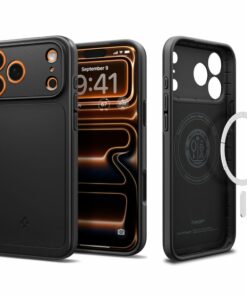 SPIGEN THIN FIT MAG MAGSAFE IPHONE 17 PRO MAX BLACK  ACS10274