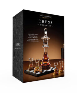 The Source Chess Decanter Set — Το απόλυτο statement δώρο για λάτρεις του design και του παιχνιδιού
