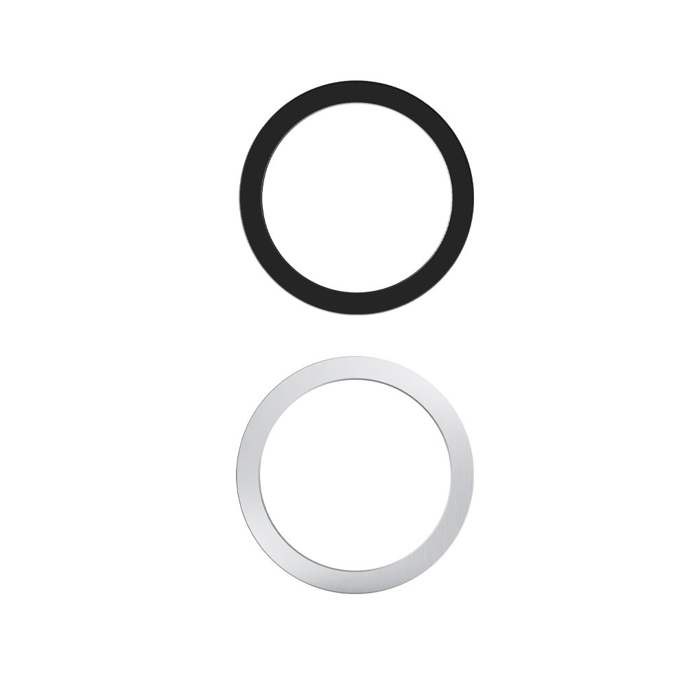 TECH-PROTECT MMP-110 2 σε 1 μαγνητικό δαχτυλίδι MagSafe ασημί & μαύρο (5906302322718) - Image 2