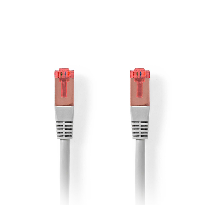 Καλώδιο δικτύου CAT 6, UTP, 10m σε γκρι χρώμα. - NEDIS CCGT85200GY100 - Image 2