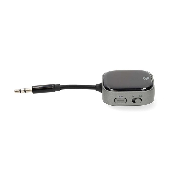 Φορητή συσκευή Bluetooth πομπού και αναμεταδότη, 2-σε-1 με δυνατότητα σύνδεσης με 2 συσκευές. - NEDIS BTTC2550BK - Image 4
