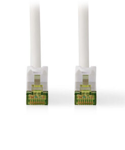 Καλώδιο δικτύου CAT 7, S/FTP, 1.00m σε λευκό χρώμα. - NEDIS CCGL85420WT10