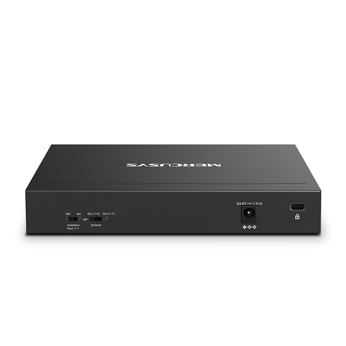 8-Port Gigabit desktop switch με 7 θύρες PoE+ - MERCUSYS MS108GP - Image 3