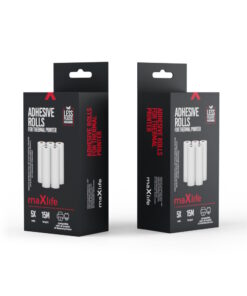 Maxlife - Maxlife Adhesive Roll Set for Thermal Printer - Αυτοκόλλητα Ρολά για θερμικό εκτυπωτή