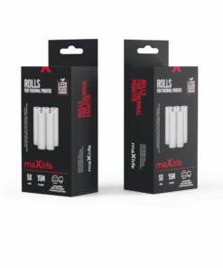 Maxlife - Roll Set for Thermal Printer - 5Pack - Θερμικά ρολά για εκτυπώσεις