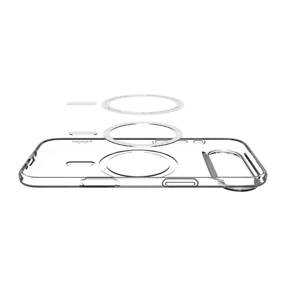 Spigen Liquid Crystal MagSafe, καθαρό λευκό για iPhone Air (ACS10395) - Image 5