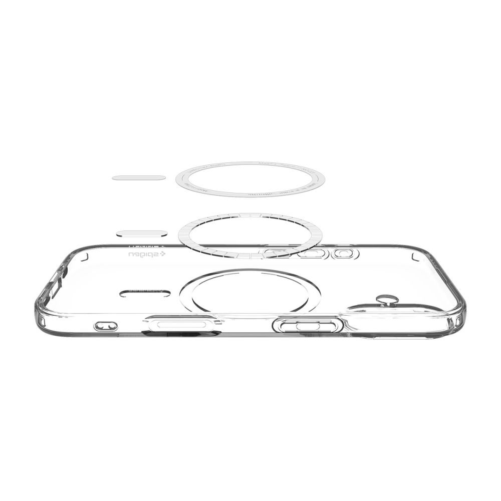 SPIGEN LIQUID CRYSTAL MAG MAGSAFE IPHONE 17 CLEAR/WHITE ACS10397 - Image 5