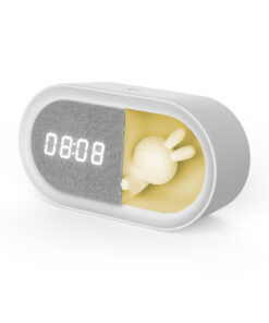 Forever Light Alarm clock with LED Bunny night light - Νυχτερινό φωτάκι / ξυπνητήρι με ενσωματωμένη φιγούρα Κούνελου (FNL-05)