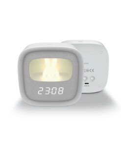 Forever Light Alarm clock with LED Bunny night light - Νυχτερινό φωτάκι / ξυπνητήρι με ενσωματωμένη φιγούρα Κούνελου (FNL-06)