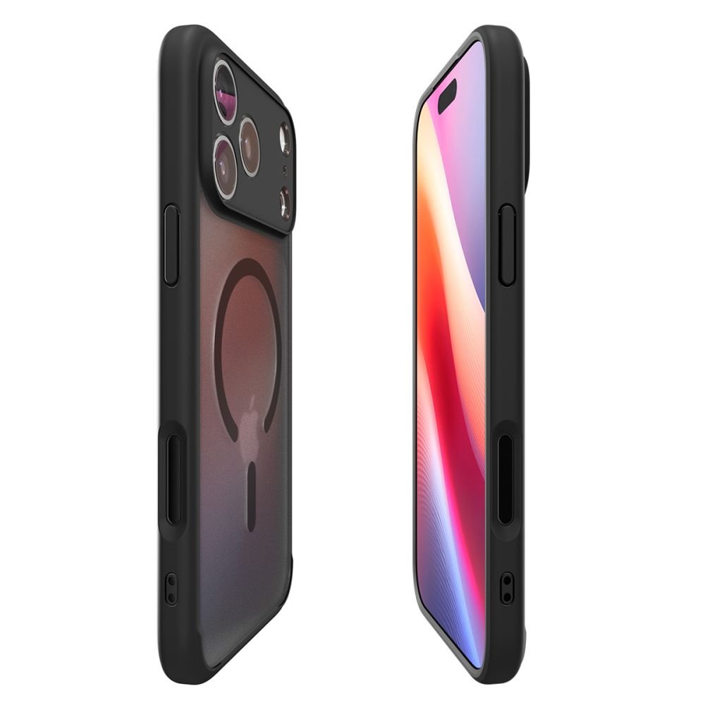 SPIGEN ULTRA HYBRID MAG MAGSAFE IPHONE 17 PRO MAX FROST BLACK ACS10285 - Image 6
