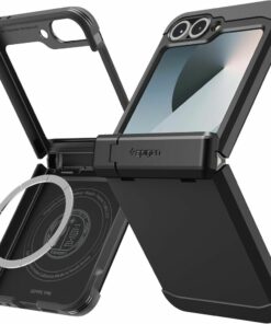 SPIGEN TOUGH ARMOR PRO MAG MAGSAFE GALAXY Z FLIP 6 / 7 FE BLACK  ACS09807
