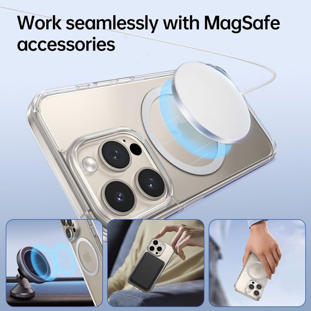 Tech-Protect MMP-110 2σε1 μαγνητικό δαχτυλίδι MagSafe ασημί & ασημί (5906302380473) - Image 6