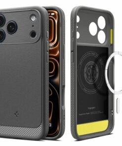 SPIGEN RUGGED ARMOR MAG MAGSAFE IPHONE 17 PRO GREY  ACS10330
