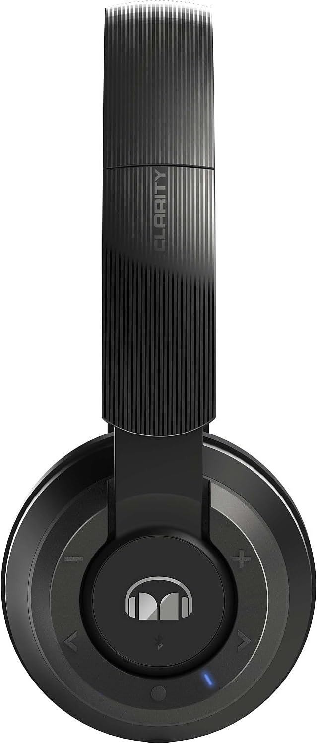 Monster Clarity 200 Around-Ear Bluetooth Wireless Headphone - Black - Image 3