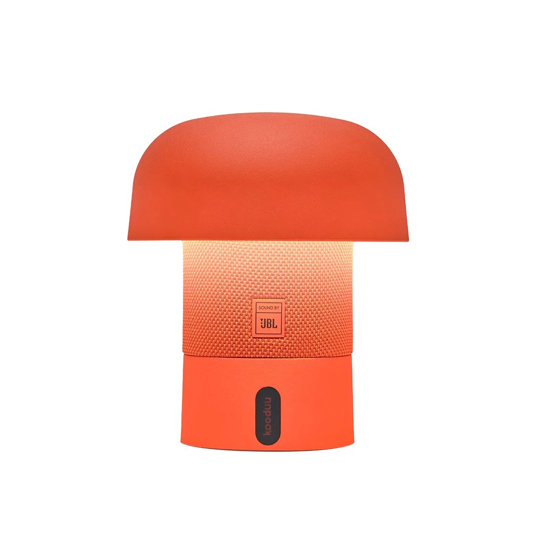 kooduu Sensa PLAY Mini – Φορητό Ηχείο – Λάμπα με LED & Ήχο (Orange)
