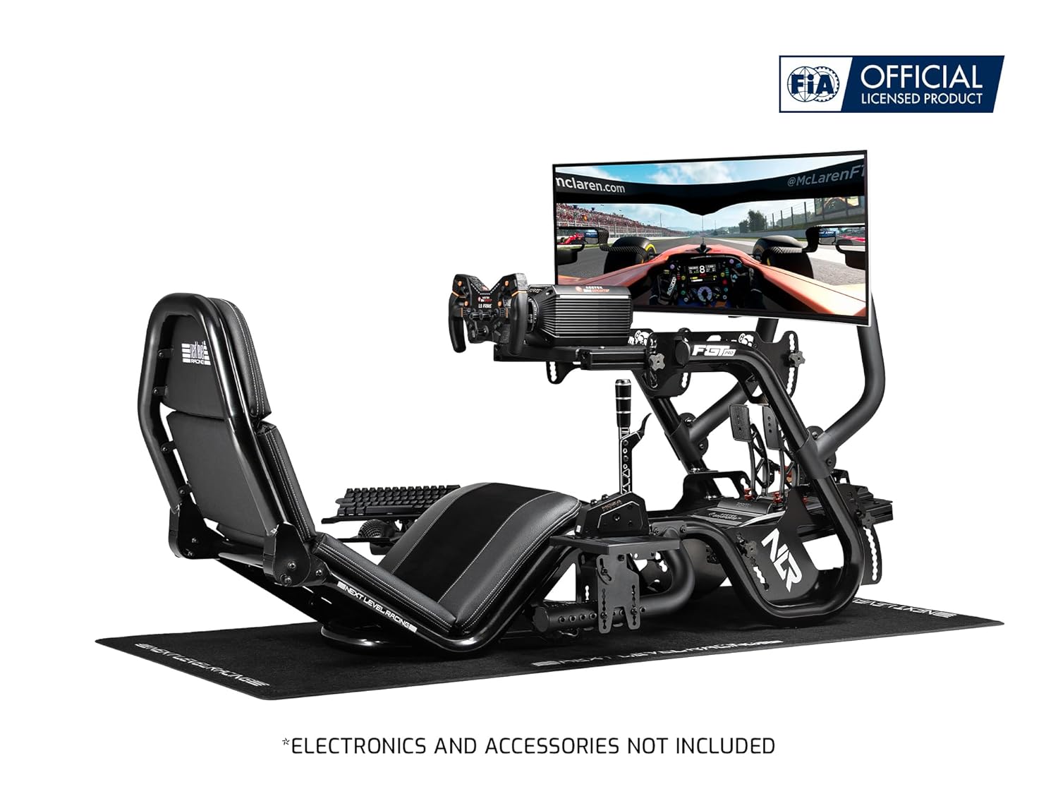 NEXT LEVEL RACING (NLR-R003) F-GT PRO FORMULA AND GT RACING COCKPIT - BLACK EDITION - Image 4