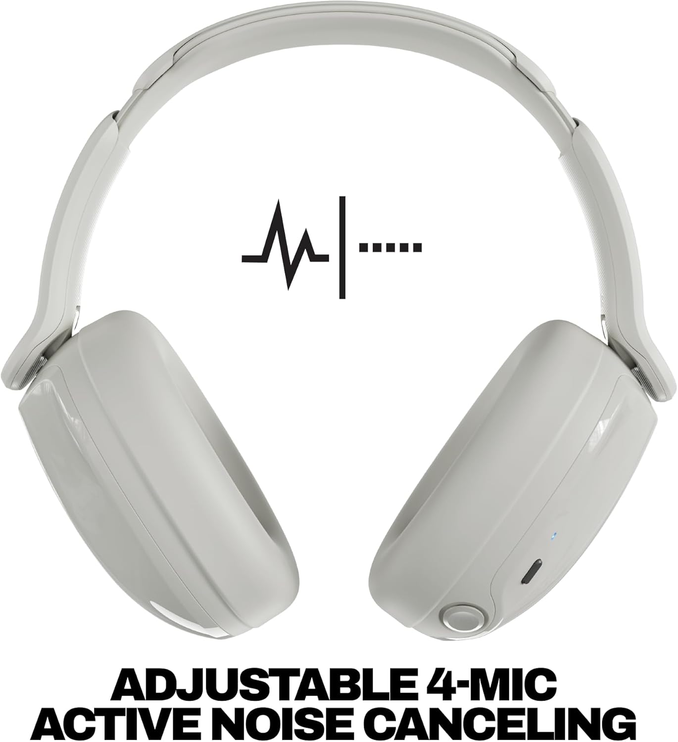 SKULLCANDY (S6HAW-T001) HESH 540 ANC, WIRELESS OVER-EAR HEADPHONES (BONE) - Image 2